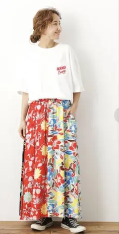 値下げ！！Rodeo Crowns アロハロングスカートのサムネイル