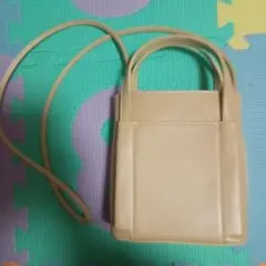 BEAUTY&YOUTH☆ベージュ☆ミニショルダーバッグ