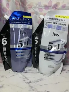 h&s 5in1 クールクレンズ シャンプー コンディショナー 詰替のサムネイル