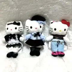 ハローキティ　あしながバージョン　マスコット　3体セット