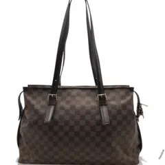 【良品】LOUIS VUITTON 棋盤格 托特包 N51119