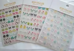ネイルシール SANRIOキャラクター 3シートセット ミニシール