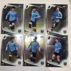 Topps Chrome Jリーグ 川崎フロンターレ 6枚セット