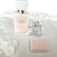 Dior ミスディオール ブルーミングブーケ5ml　ボディーミルク 75ml石鹸
