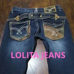 LOLITA JEANS ダークブルーデニム スリムフィット　Y2K