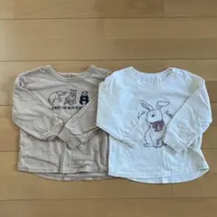 GU☆長袖カットソー2枚組