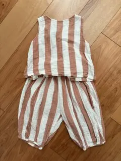 organic zoo セットアップ　トップス2-3y パンツ1-2yのサムネイル