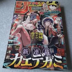 週刊少年ジャンプ 2025年30号 新連載 カエデガミのサムネイル