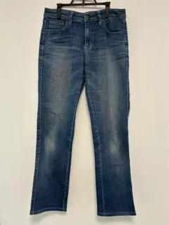 UNIQLO ハイライズレギュラー フィット ストレートジーンズ 26 備品