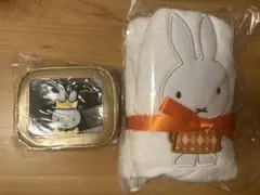 ミッフィー　70th 窓付きポーチ　アップリケブランケット　2点まとめ売り