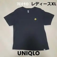 レディースXL ユニクロ PEANUTS 黒T