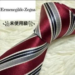 【未使用級】Ermenegildo Zegna ブランドネクタイ　高級シルク