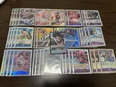 青緑ルフィ　パラレル構築済みデッキ金ドンセットフルパラ 青緑ルフィ パラレル構築済みデッキ金ドンセットフルパラ - メルカリ