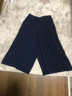 コットン ワイドパンツ