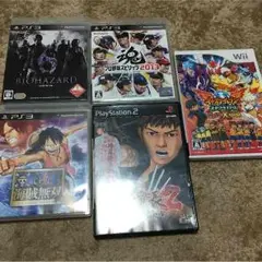 バイオハザード6 プロスピ2013 海賊無双 イナズマイレブン 喧嘩番長