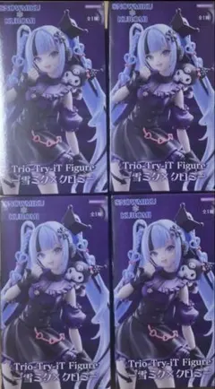 初音ミク フィギュア 4個 雪ミク×クロミ Trio-Try- Figure
