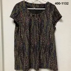 美品　半袖トップス　黒　M〜L