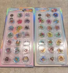 正規品 おはじきシール サンリオ　日焼けキティ 2種セット