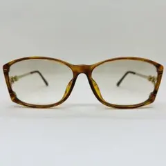 ヴィンテージ Christian Dior 眼鏡フレーム CDロゴ 茶 ドイツ製