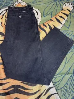 「珍品」 DOCKERS ドッカーズ 90s ブラックデニム　スラックス w36