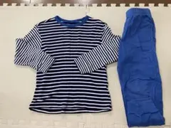 ユニクロ　ルームウエア　パジャマ　130