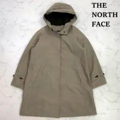 ノースフェイス GORE-TEX フーデッドコート ベージュ S　E072