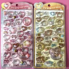 サンリオ うるちゅるPOPシールセット　キティ ポムポムプリン　サンリオベビーのサムネイル