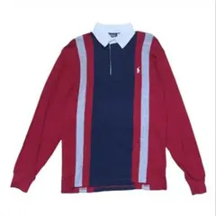 Polo by Ralph Lauren ストライプポロシャツ M