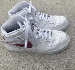 Nike エアフォースワン レッド✖️ホワイト　29.5cm