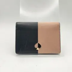 ケイトスペードニューヨーク　カードケース　パスケース　財布　バイカラー