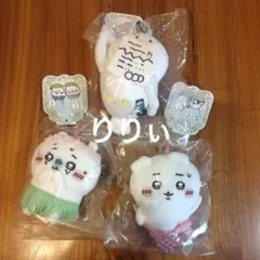 ちいかわ 船酔いしちゃった 耳伸びちゃった なんか懐いてる鳥 マスコット