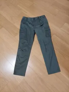 試着のみ　コムサ・デ・モード　カーゴパンツ　カーキ