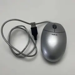 NEC 有線マウス USB接続 シルバー