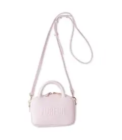 FURFUR マイクロスクエアボストンバッグ ピンク