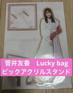 元櫻坂46 菅井友香　アクリルスタンド＆時計スタンド　新品・未使用 2025年最新】菅井友香 アクリルスタンドの人気アイテム - メルカリ