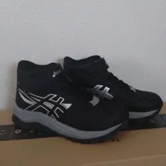ASICS ブラック スノーシューズ 21センチ