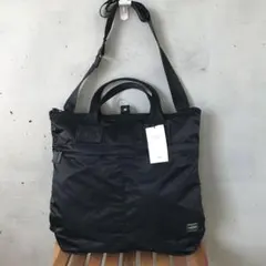 【新品】PORTER ポーター フレーム ヘルメットバッグ 黒