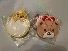サンリオ　シークレットラバーミラーキーホルダー　タイニーチャム　ぐでたま