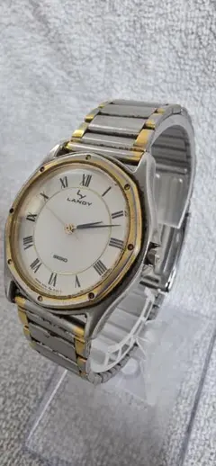 SEIKO LANDY クォーツ腕時計 5P31 美品！電池、バンド新品！ - メルカリ