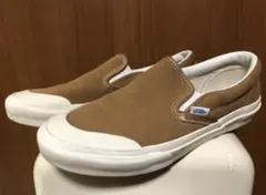 VANS スリッポン ブラウン スエード