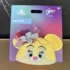 新品　香港ディズニーランド 20周年 クラリス バッグチャーム