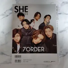 【9/16まで】SHE THREE vol.18(裏表紙:7ORDER)