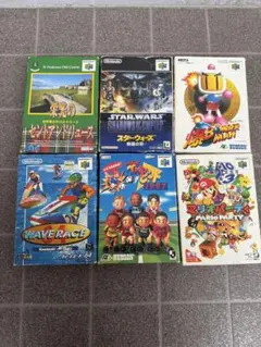 ニンテンドー64 ソフト6本まとめセット