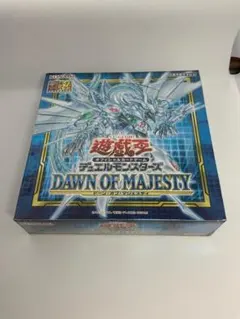 遊戯王 ドーンオブマジェスティ 3BOX 未開封シュリンク付き - メルカリ