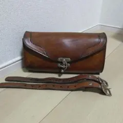 革バッグ デイトナ革鎧 サドルバッグ ビンテージ - メルカリ