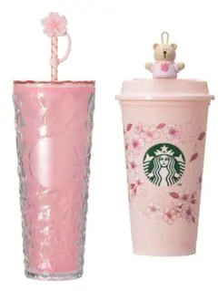 スタバ 桜 2026 カラーチェンジングカップ・リユーザブルカップ＆キャップ