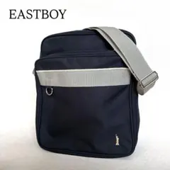 【EASTBOY】ナイロン ショルダーバッグ スクールバッグ 通学 ネイビー