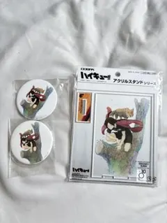 ハイキュー!! 角名倫太郎 コスパ アクスタ、缶バッジ