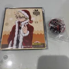 僕のヒーローアカデミア ヒロアカ 爆豪勝己 トレーディング色紙 缶バッチ