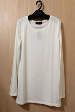 ヤマダヤ MEDOC ラウンドネックカットソー 長袖 Tシャツ オフホワイトのサムネイル